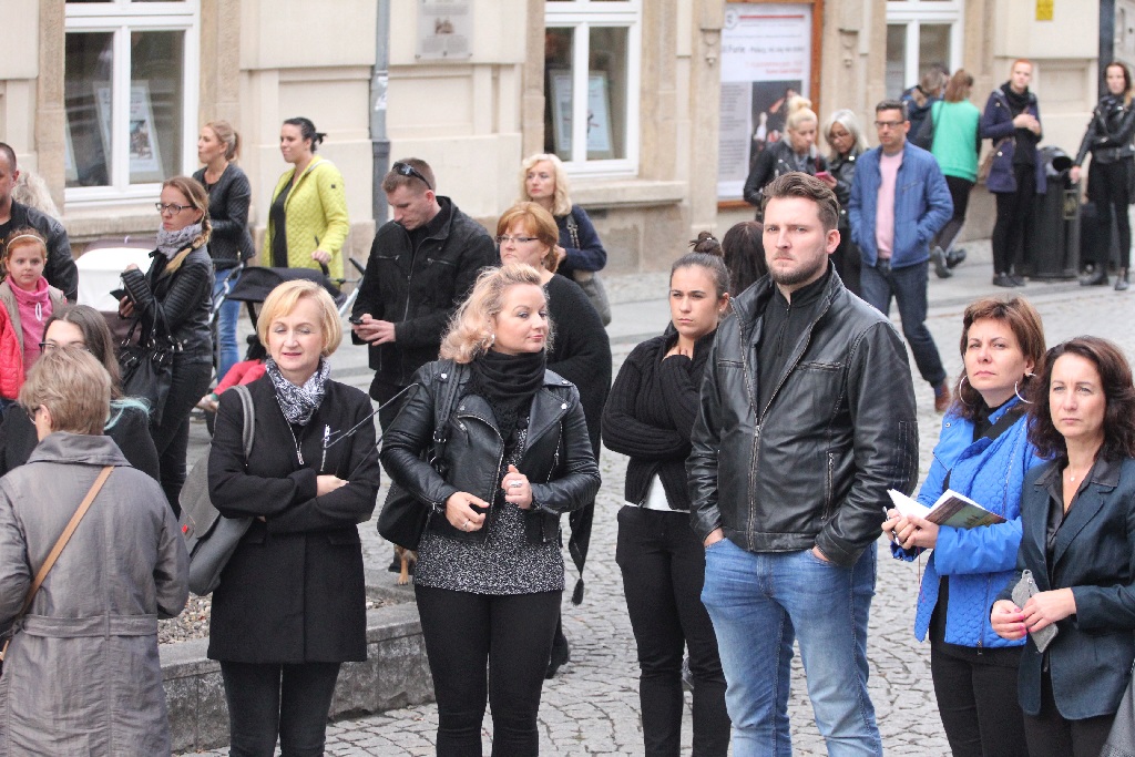 Legniczanki protestowały przeciwko zaostrzeniu ustawy aborcyjnej