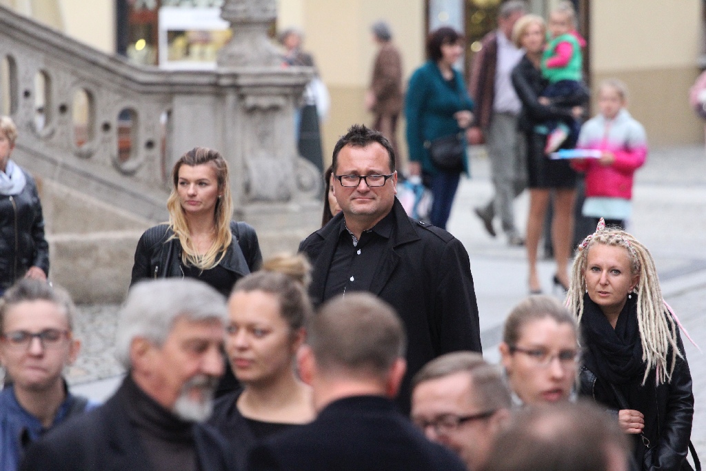 Legniczanki protestowały przeciwko zaostrzeniu ustawy aborcyjnej