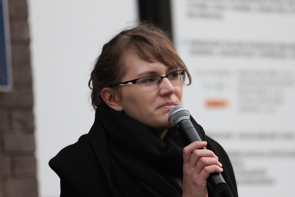 Legniczanki protestowały przeciwko zaostrzeniu ustawy aborcyjnej