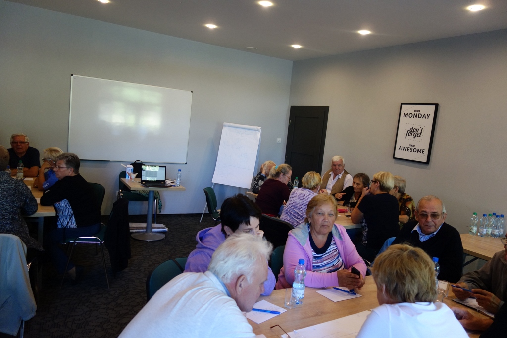 Miłkowiccy seniorzy biorą udział w projekcie „Stacja senior”