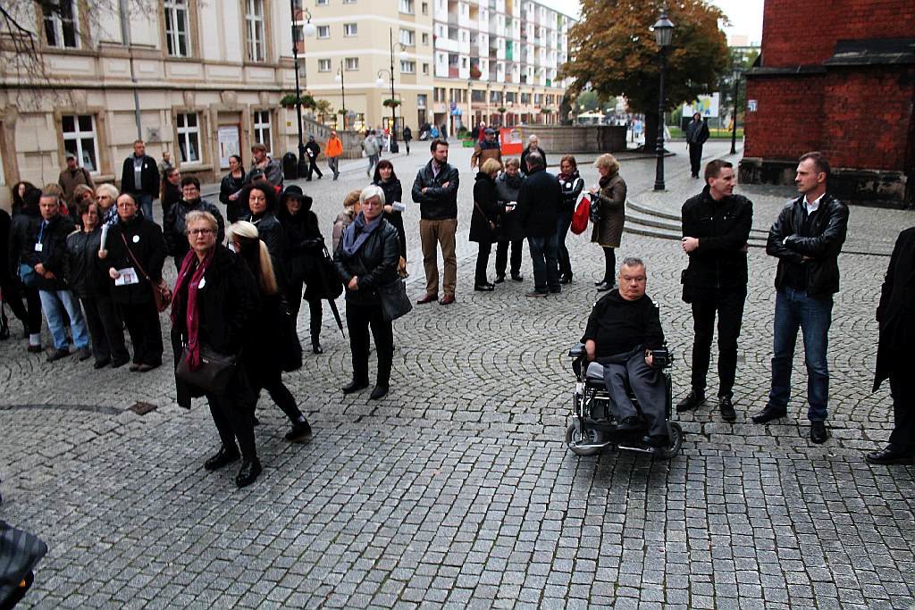 Legnica dołączyła do czarnego protestu w obronie praw kobiet