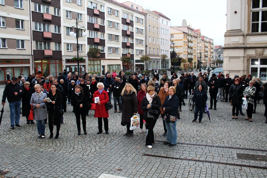Legnica dołączyła do czarnego protestu w obronie praw kobiet