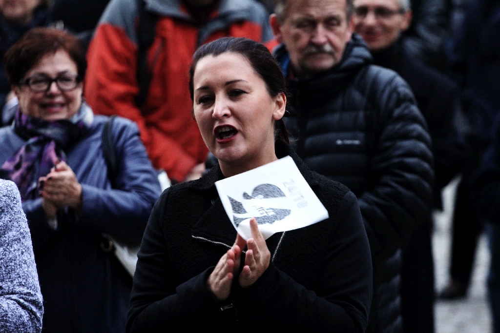 Legnica dołączyła do czarnego protestu w obronie praw kobiet