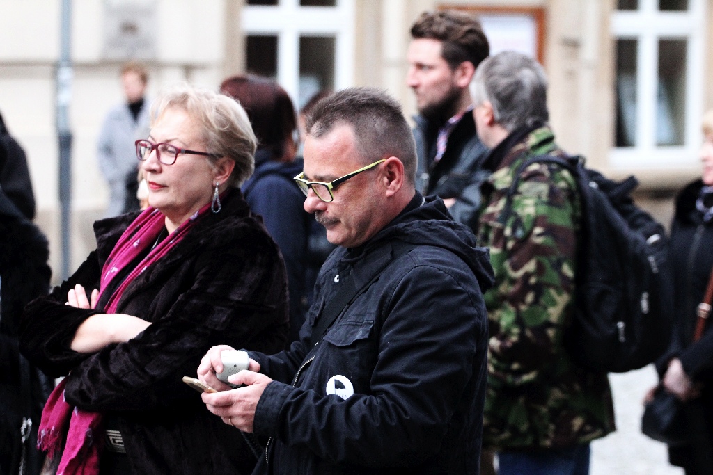 Legnica dołączyła do czarnego protestu w obronie praw kobiet