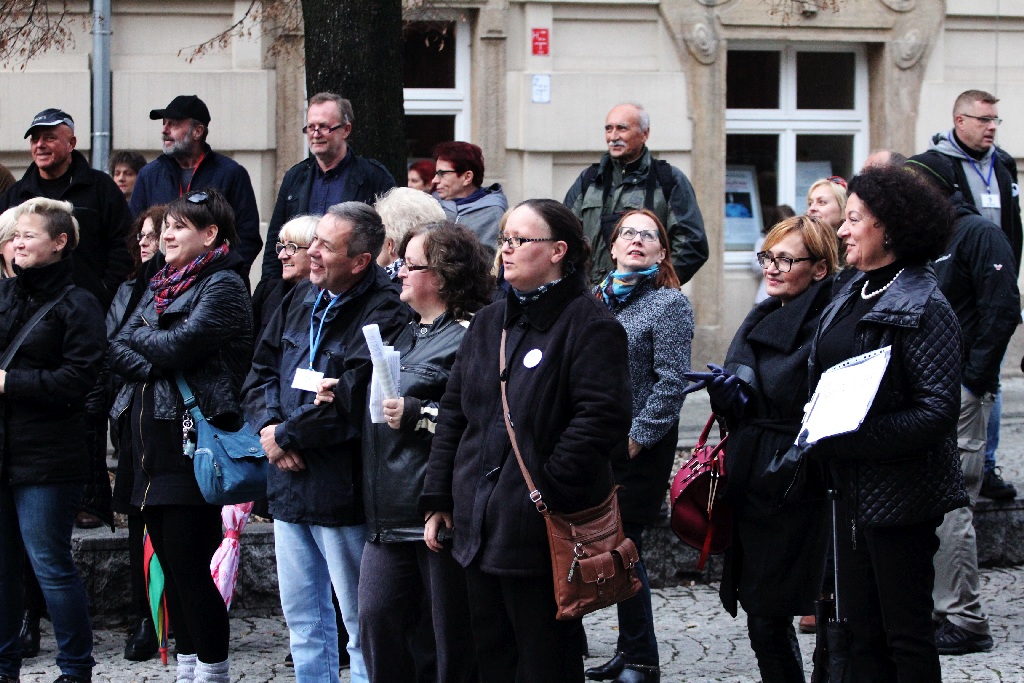 Legnica dołączyła do czarnego protestu w obronie praw kobiet