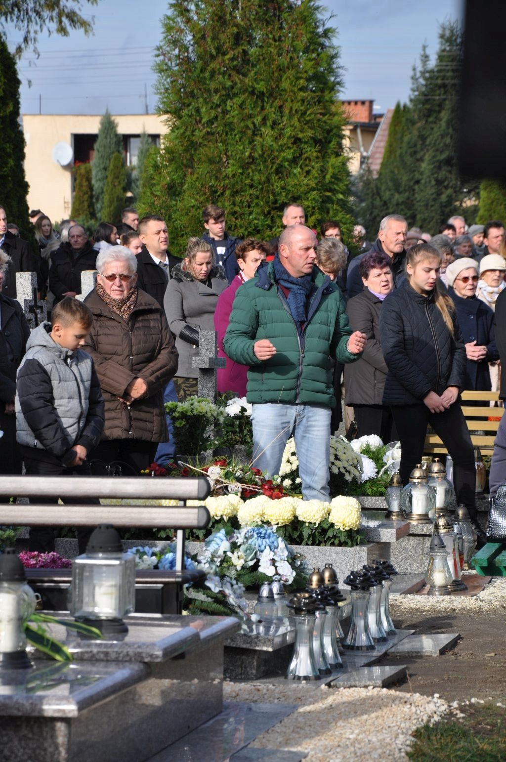 Dzień Wszystkich Świętych na prochowickim cmentarzu