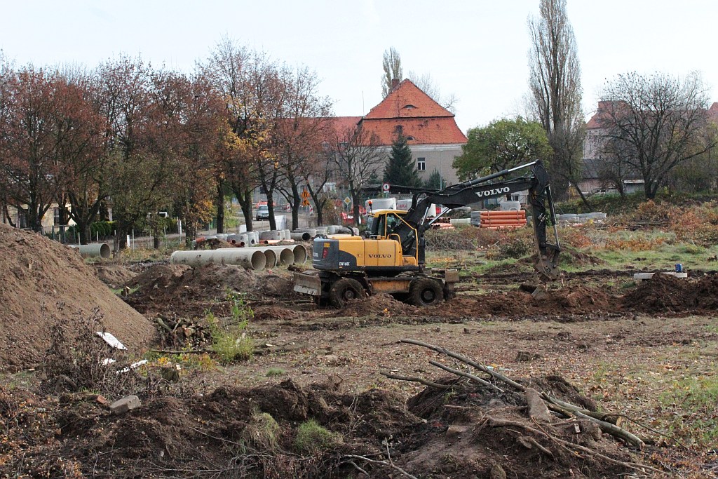 Trwają prace na legnickiej zbiorczej drodze południowej