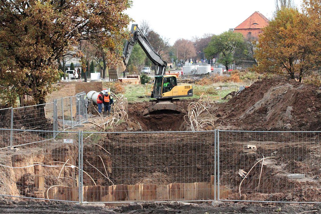 Trwają prace na legnickiej zbiorczej drodze południowej