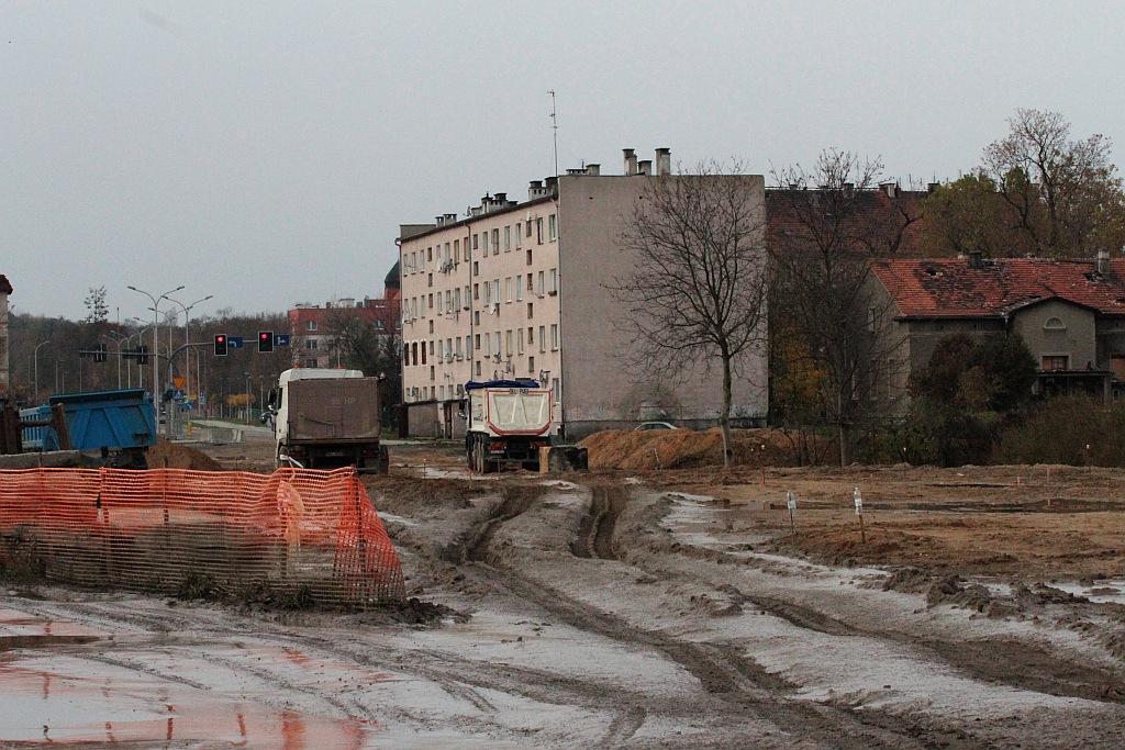 Trwają prace na legnickiej zbiorczej drodze południowej