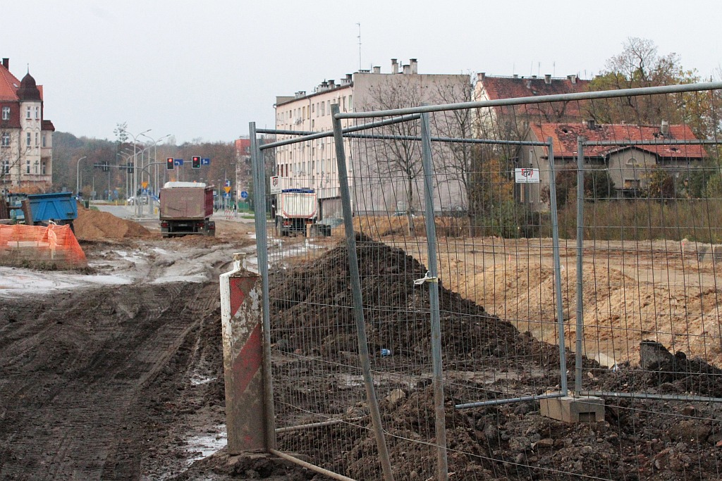 Trwają prace na legnickiej zbiorczej drodze południowej
