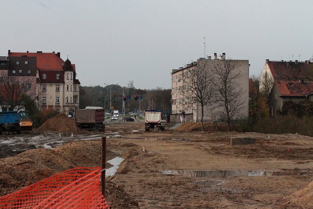Trwają prace na legnickiej zbiorczej drodze południowej
