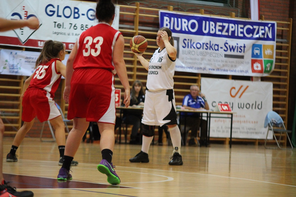 Koszykarki Ekonoma Legnica nadal bez zwycięstwa w 2. lidze