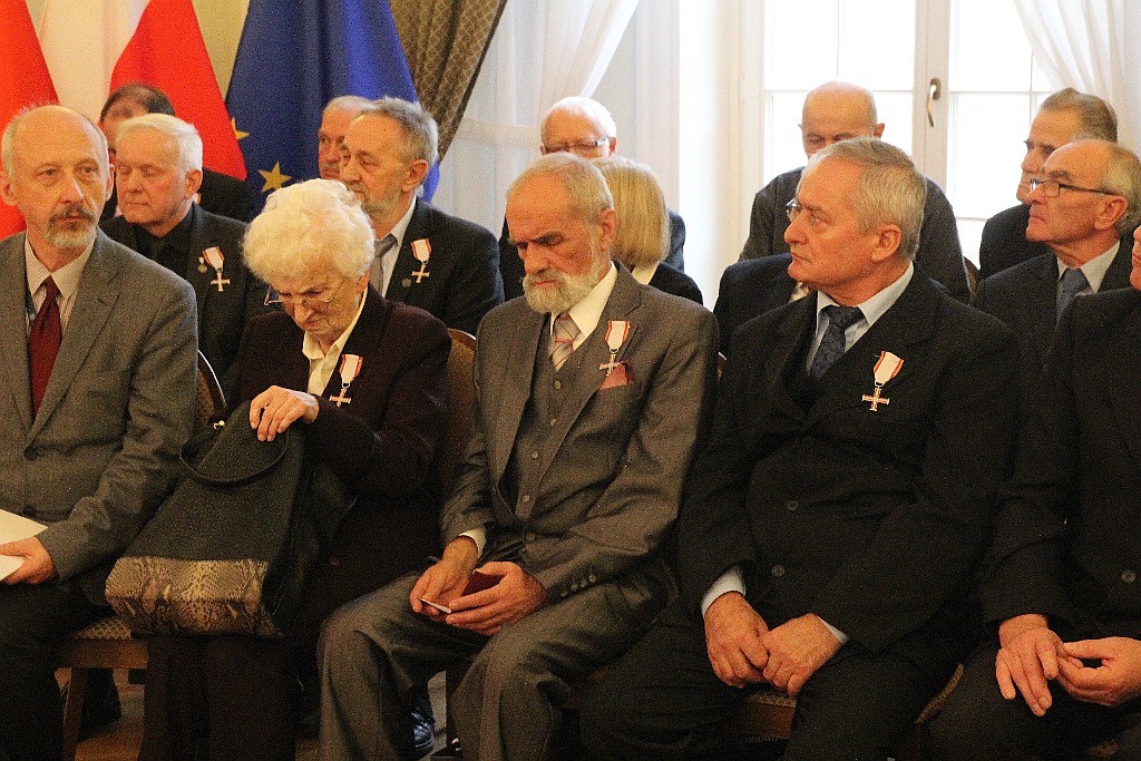 Krzyże Wolności i Solidarności przyznane opozycjonistom