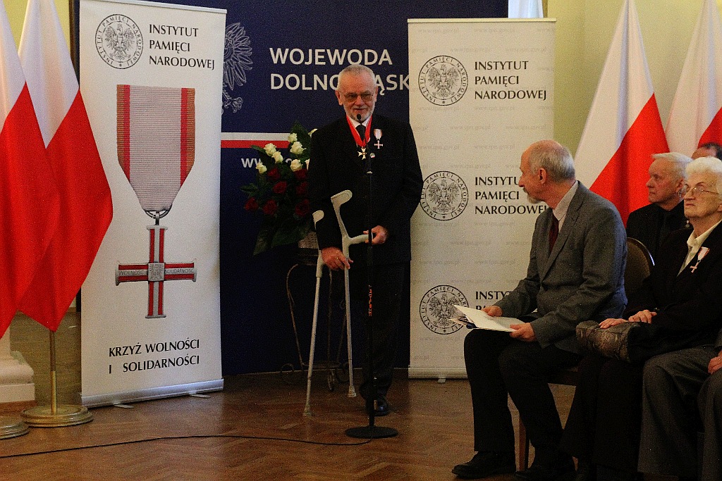 Krzyże Wolności i Solidarności przyznane opozycjonistom