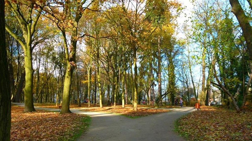 W Prochowicach został otwarty zrewitalizowany park przyzamkowy