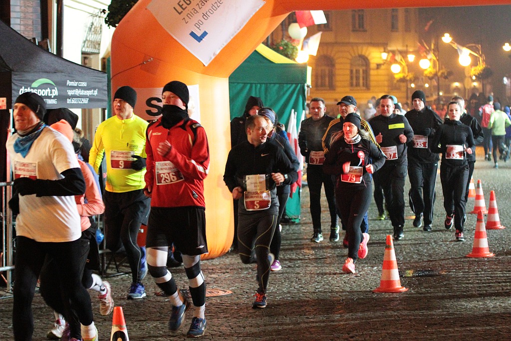 Blisko czterysta osób pobiegło w Biegu Niepodległości