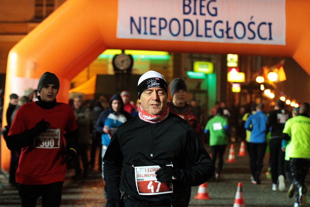 Blisko czterysta osób pobiegło w Biegu Niepodległości