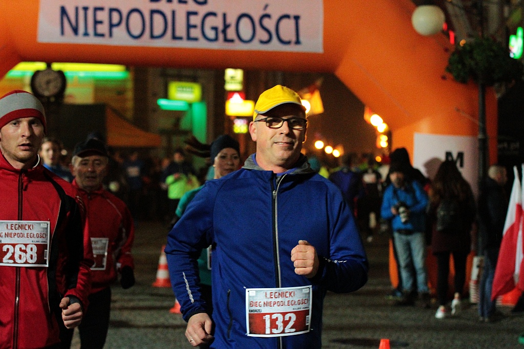 Blisko czterysta osób pobiegło w Biegu Niepodległości