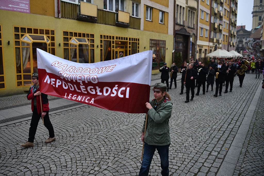 Legniczanie świętowali 98. rocznicę odzyskania niepodległości