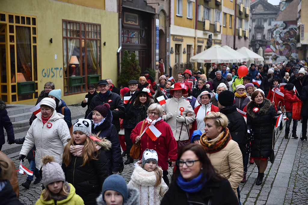 Legniczanie świętowali 98. rocznicę odzyskania niepodległości