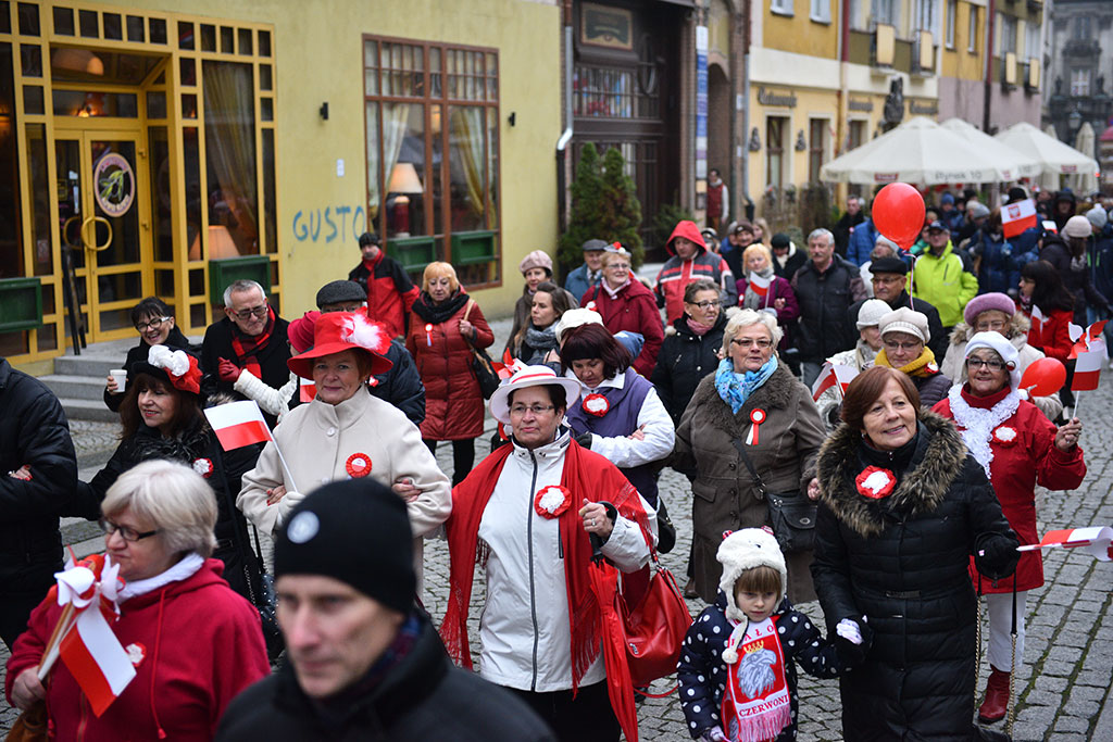 Legniczanie świętowali 98. rocznicę odzyskania niepodległości