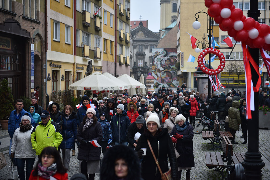 Legniczanie świętowali 98. rocznicę odzyskania niepodległości