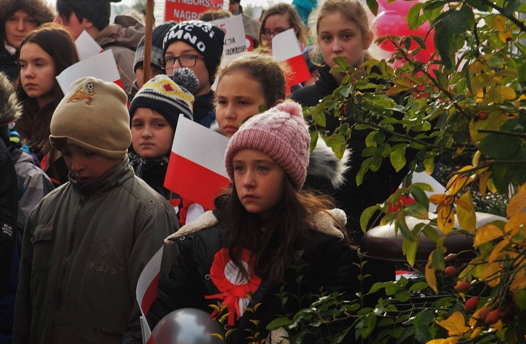 W Legnickim Polu odbył się uroczysty Marsz Niepodległości