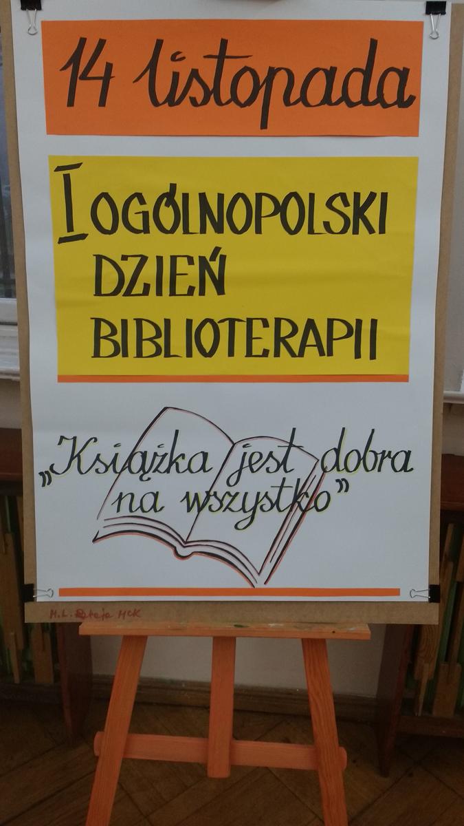 Dzień Biblioterapii - „Książka jest dobra na wszystko”