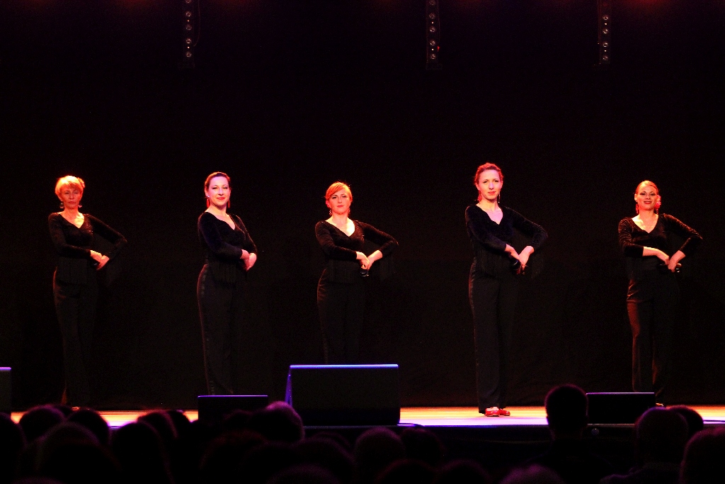 Pełna widownia na pokazie tańca flamenco w Sali Maneżowej