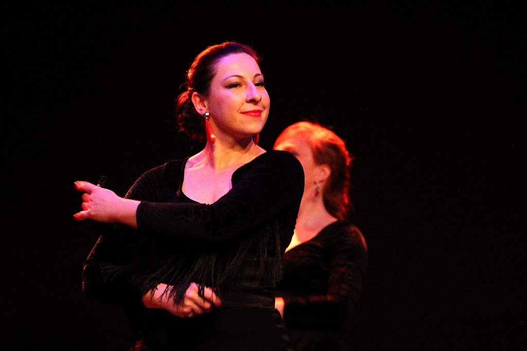 Pełna widownia na pokazie tańca flamenco w Sali Maneżowej