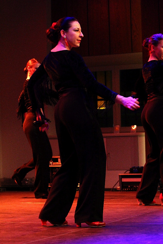 Pełna widownia na pokazie tańca flamenco w Sali Maneżowej