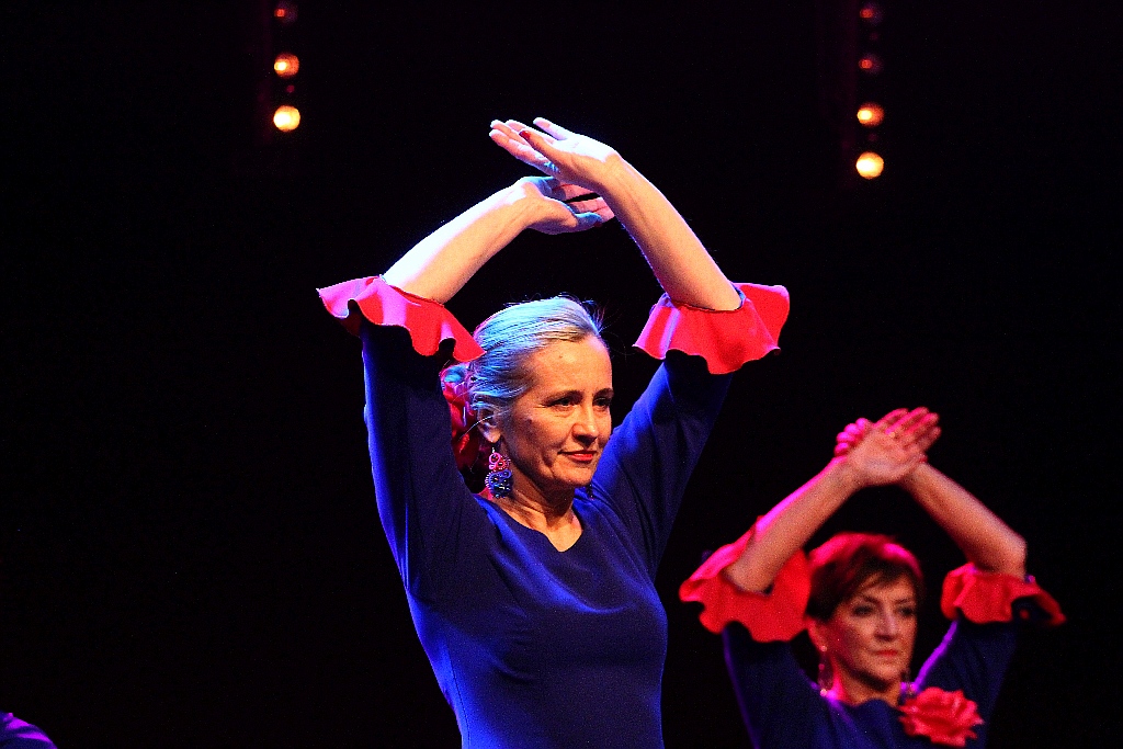 Pełna widownia na pokazie tańca flamenco w Sali Maneżowej