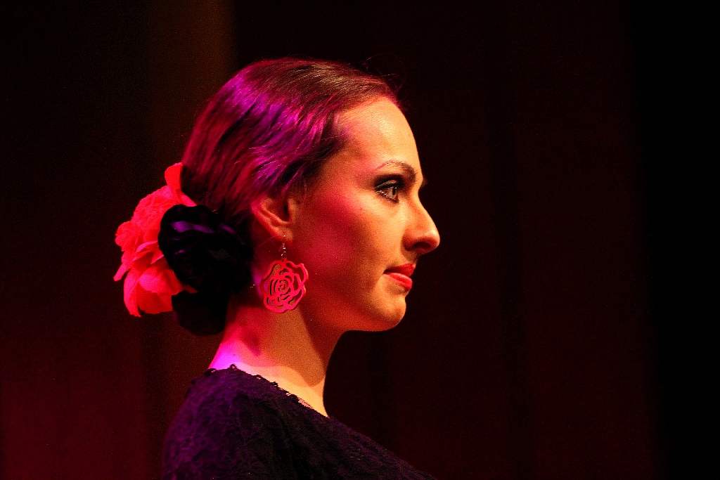 Pełna widownia na pokazie tańca flamenco w Sali Maneżowej