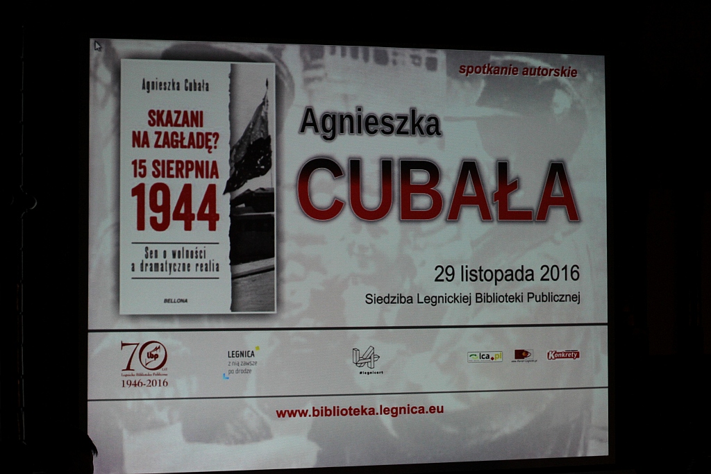 Legniczanka Agnieszka Cubała mówiła o swojej najnowszej książce