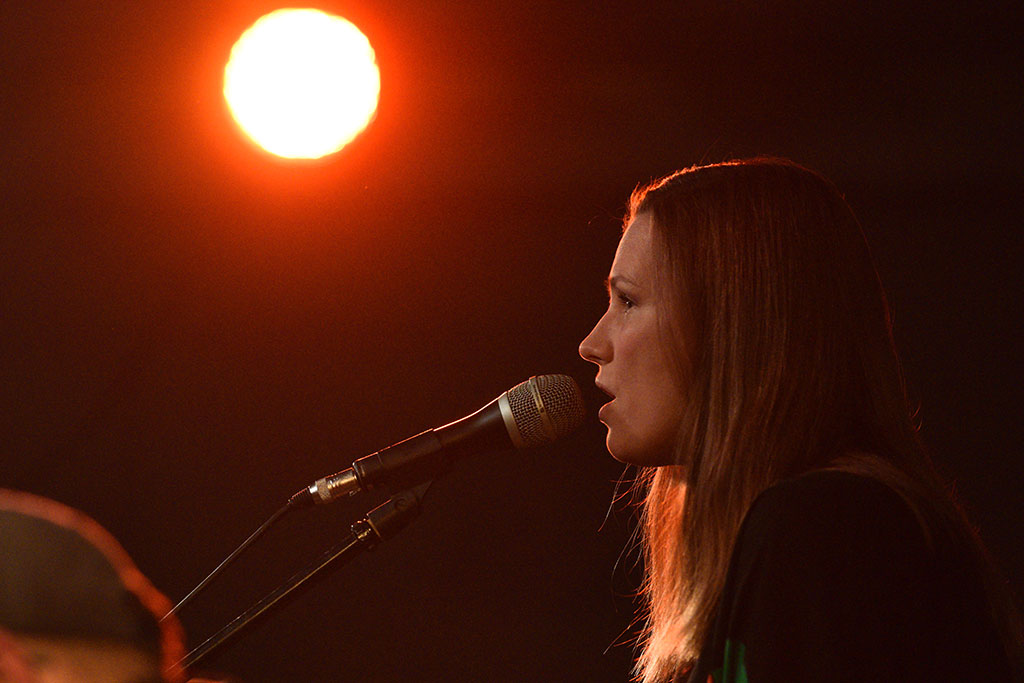 Natalia Grosiak, liderka Mikromusic wystąpiła w akademiku