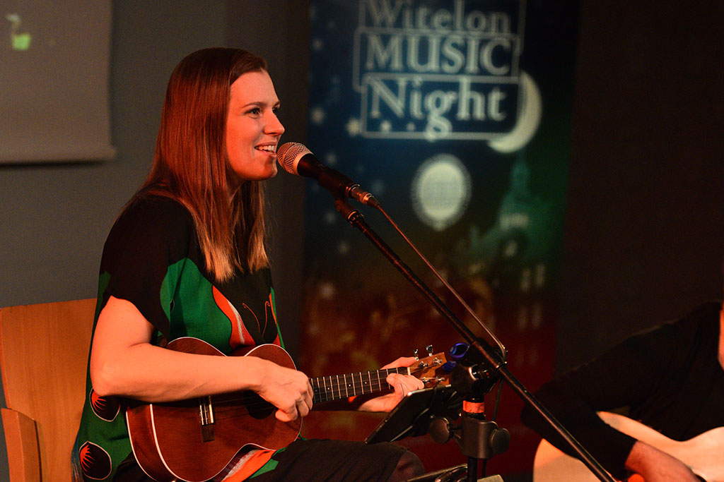 Natalia Grosiak, liderka Mikromusic wystąpiła w akademiku