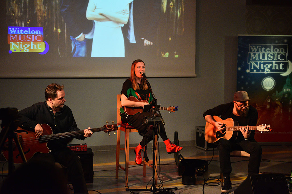 Natalia Grosiak, liderka Mikromusic wystąpiła w akademiku