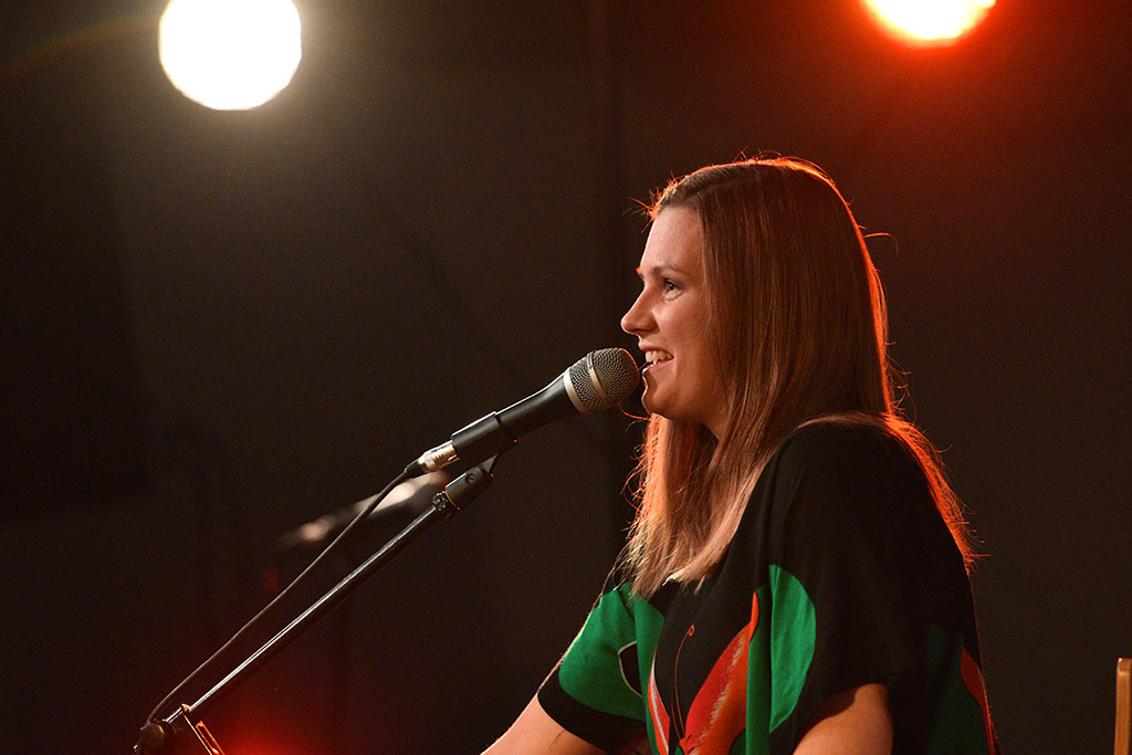 Natalia Grosiak, liderka Mikromusic wystąpiła w akademiku