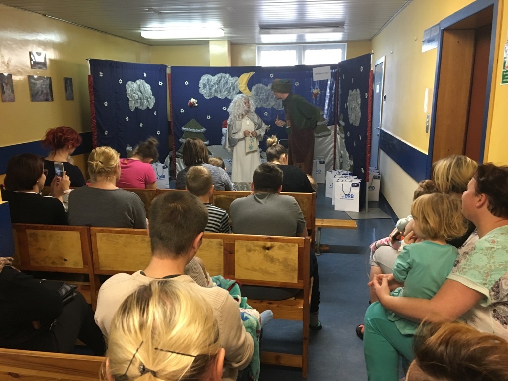 DRB przygotowało dla małych pacjentów szpitala niespodziankę