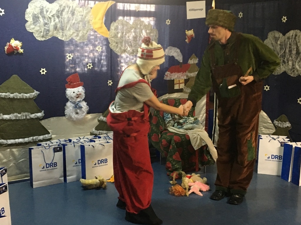 DRB przygotowało dla małych pacjentów szpitala niespodziankę