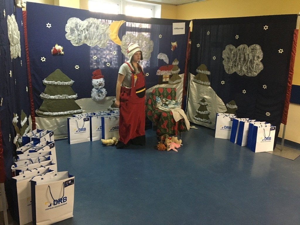 DRB przygotowało dla małych pacjentów szpitala niespodziankę