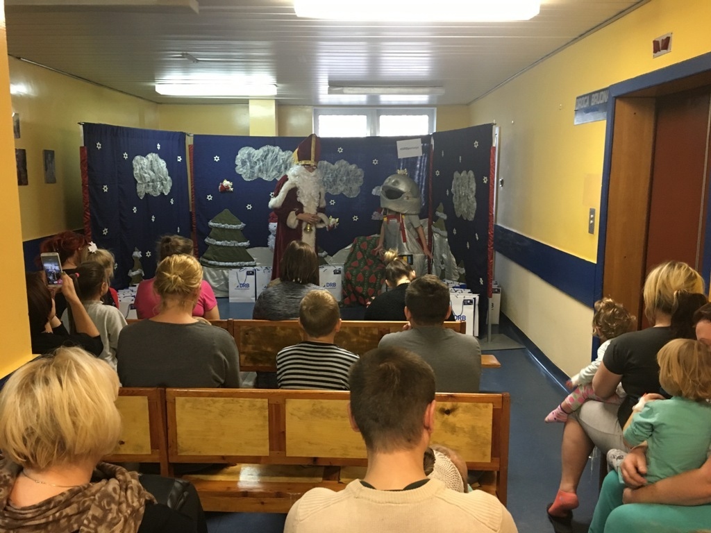 DRB przygotowało dla małych pacjentów szpitala niespodziankę