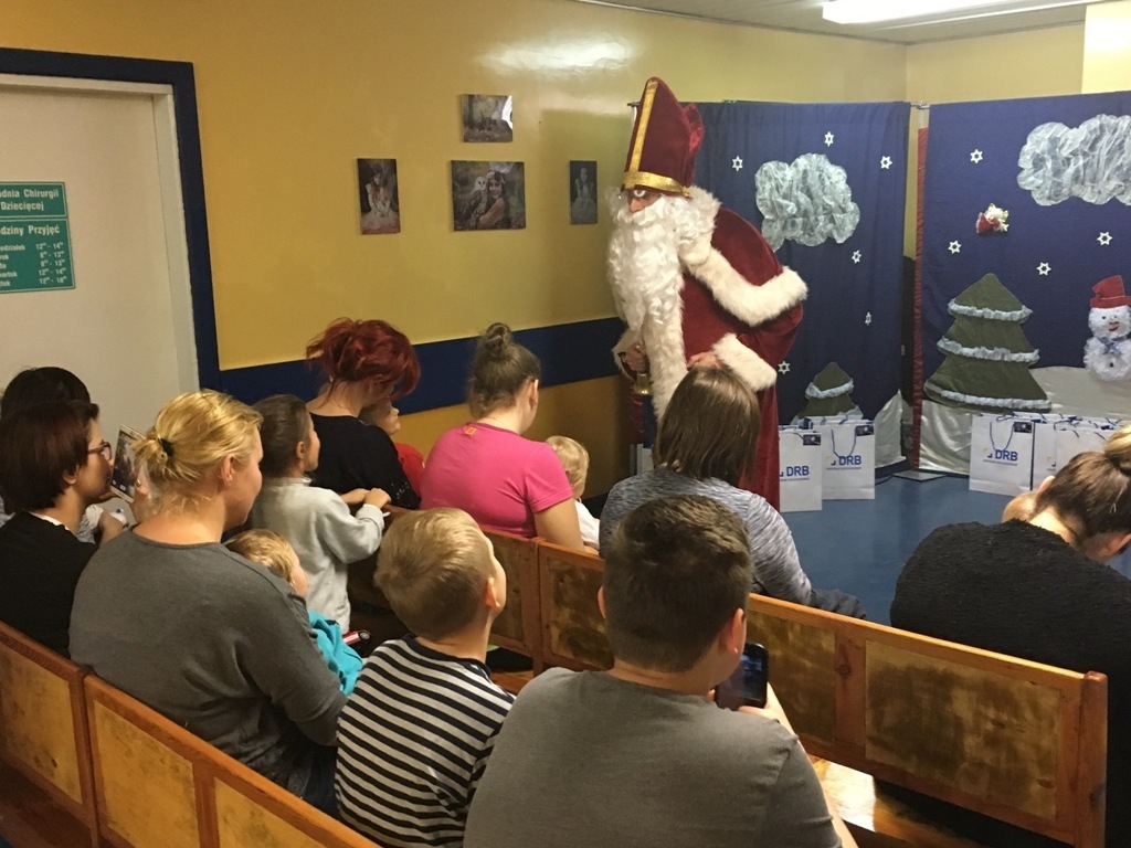 DRB przygotowało dla małych pacjentów szpitala niespodziankę