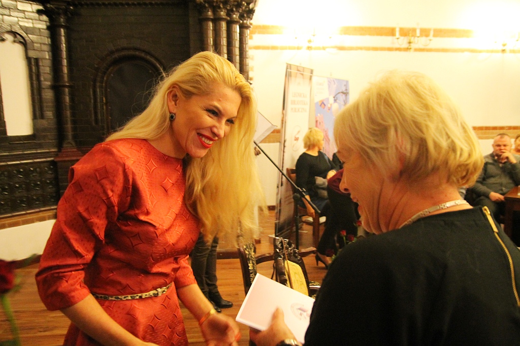 Katarzyna Bonda była gościem wieczoru „Amicus Librorum”