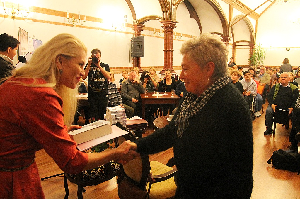 Katarzyna Bonda była gościem wieczoru „Amicus Librorum”