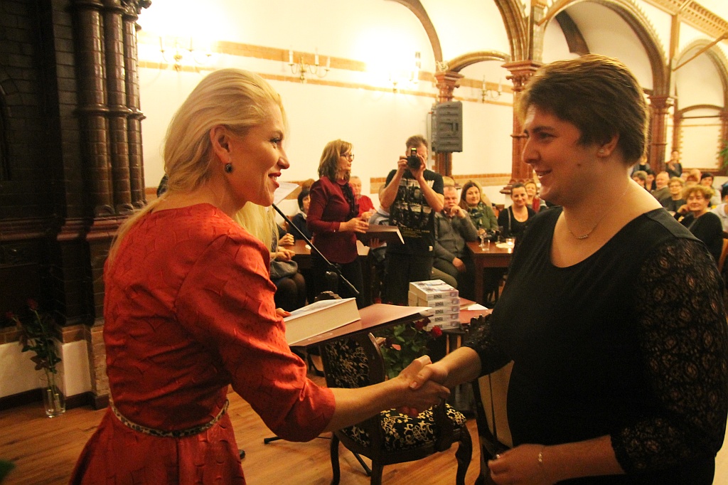 Katarzyna Bonda była gościem wieczoru „Amicus Librorum”