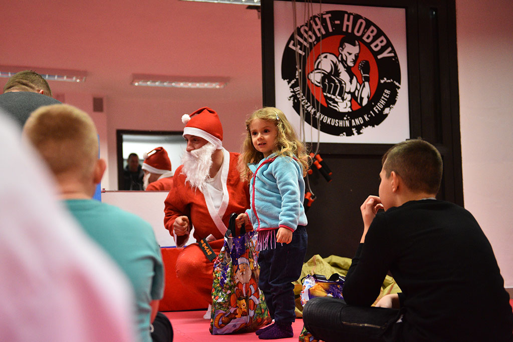 Mikołaj odwiedził najmłodszych wychowanków Biszczaka