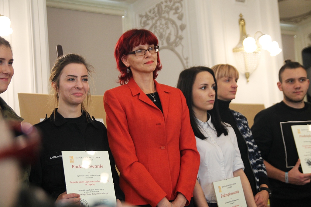 Uroczyste zakończenie Legnickiego Roku Benjamina Bilsego