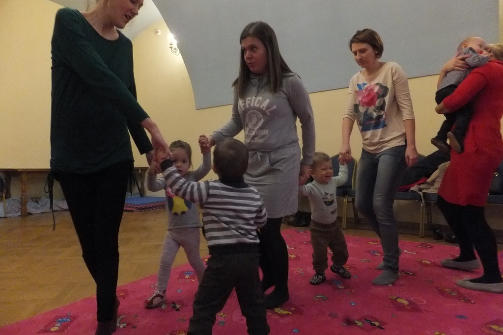 W LCK odbyły się zajęcia cotygodniowe „Klubu brzdąca”