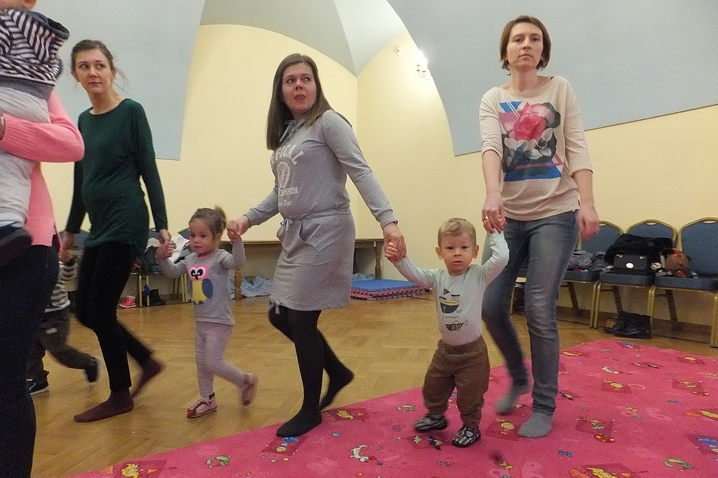W LCK odbyły się zajęcia cotygodniowe „Klubu brzdąca”